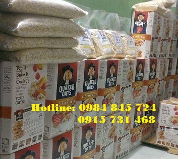 Yến mạch Quaker Mỹ 100% nguyên chất